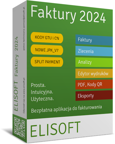 Pudełko Elisoft Faktury